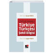 Uygulamal Trkiye Trkesi ekil Bilgisi Kesit Yaynlar