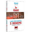 2021 ABT Tarih retmenlii 5 Deneme Tamam zml Yarg Yaynlar