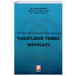 Vakflarn Temel Mevzuat Bilge Yaynevi