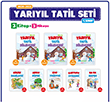 1. Snf Yaryl Tatil Seti Mavi Deniz Yaynlar