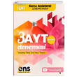 AYT Saysal 3 l Konu Anlatml Deneme ENS Yaynclk