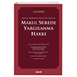 Makul Srede Yarglanma Hakk Sekin Yaynlar