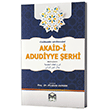 Akaid-i Adudiyye erhi Arapa Trke Metin eviri Mtercim Kitap