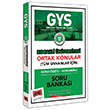 GYS Kocaeli niversitesi Ortak Konular Konu zetli Soru Bankas Yarg Yaynlar