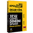 2021 KPSS ABT Din Kltr ve Ahlak Bilgisi 10 lu Genel Deneme Snav Tamam zml Yarg Yaynlar