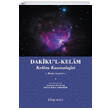 Dakikul Kelam Kelam Kozmolojisi Kitap Aras