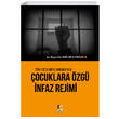 ocuklara zg nfaz Rejimi Adalet Yaynevi