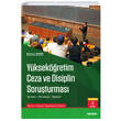Yksekretim Ceza ve Disiplin Soruturmas Sekin Yaynevi