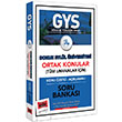 GYS Dokuz Eyll niversitesi Ortak Konular Konu zetli Aklamal Soru Bankas Yarg Yaynlar