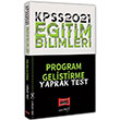 2021 KPSS Eitim Bilimleri Program Gelitirme Yaprak Test Yarg Yaynlar