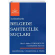 Belgede Sahtecilik Sular Aristo Hukuk