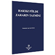 Haksz Fiilde Zararn Tazmini Muhammed Alparslan Budak Filiz Kitabevi