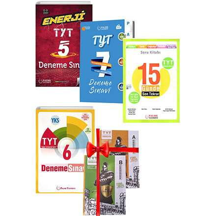 TYT 18 Deneme Snav ve 15 Gnde Son Tekrar Seti Deneme Snav HEDYEL Palme Yaynevi