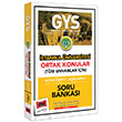 GYS stanbul niversitesi Ortak Konular Konu zetli Aklamal Soru Bankas Yarg Yaynlar