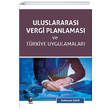 Uluslararas Vergi Planlamas ve Trkiye Uygulamalar Adalet Yaynevi