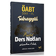 ABT Din Kltr ve mam Hatip Lisesi Pratik Ders Notlar Mustafa oban Adem oban Tahayyl Yaynlar