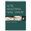 Nitel Aratrma Nasl Yaplr Kre Yaynlar