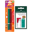 Faber Castell Kutulu Kalemtra Kauuk Silgi ve Rio 4 L Kark Resim Kalemi Seti