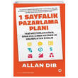 1 Sayfalk Pazarlama Plan Nova Kitap