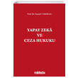 Yapay Zeka ve Ceza Hukuku On ki Levha Yaynclk