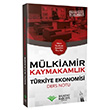 2021 Kaymakamlk MLKAMR Trkiye Ekonomisi Ders Notu Bakent Kariyer Yaynlar