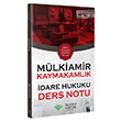 2021 Kaymakamlk MLKAMR dare Hukuku Ders Notu Bakent Kariyer Yaynlar