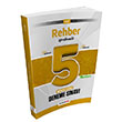 ABT Rehber retmenlik 5 Deneme PDF zml Kozmik Oda Yaynlar