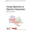 Türkçe Öğrenme ve Öğretim Yaklaşımları Pegem Akademi Yayınları