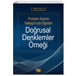 Problem Kurma Yaklamyla retim Dorusal Denklemler rnei An Yaynclk