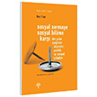Sosyal Sermaye Sosyal Bilime Kar Ben Fine Yordam Kitap