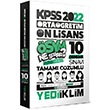 2022 KPSS Ortaretim n Lisans GY-GK Tamam zml 10 Fasikl Deneme Yediiklim Yaynlar