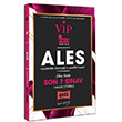 2022 ALES VIP km Sorular Son 7 Snav zml Yarg Yaynlar