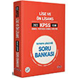 2022 KPSS Lise ve n Lisans Tamam zml Soru Bankas Data Yaynlar
