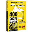2022 KPSS ALES DGS Bir Hayale 400 Szel Mantk Soru Bankas zml Levent Balkesen Yarg Yaynlar