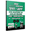 TYT AYT Din Kltr ve Ahlak Bilgisi Video Ders Defteri Benim Hocam Yaynlar