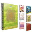 Edition Spiralli Karton Kapak A6 80 Yaprak Kareli Defter Gpta