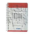 stanbul The Magic City Spiralli Ofset PP Kapak A6 Defter Gpta