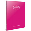 Canvas Tel Dikili Ofset PP Kapak A5 100 Yaprak Kareli Defter Gpta