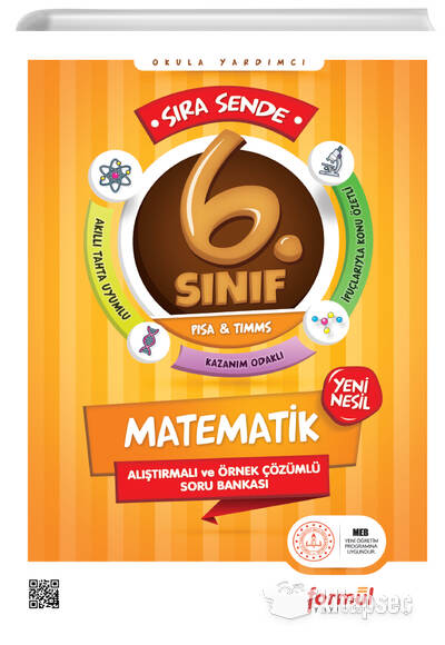 6.Snf Sra Sende Matematik Soru Bankas Forml Yaynlar