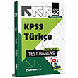 2022 KPSS Trke Test Bankas Yaprak Test Uzman Kariyer Yaynlar