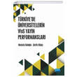 Trkiyede niversitelerin WoS Yayn Performanslar Nobel Akademik Yaynclk