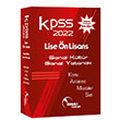 2022 KPSS Lise nlisans Konu Anlatm Seti (5 Kitap) Doktrin Yaynlar