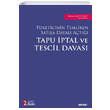 Tketicinin Temliken Sata Dayal At Tapu ptal ve Tescil Davas 2. Bask Sekin Yaynlar