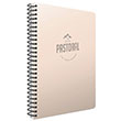 Pastoral Spiralli Plastik Kapak Defter 17x24 96 Yaprak izgili (3253) Gpta