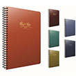 Gpta Metal Notes Spiralli Plastik Kapak Defter 17x24 Cm 80 Yaprak izgisiz
