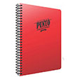Punto Spiralli Plastik Kapak Defter A4 120 Yaprak Kareli (6539) Gpta
