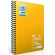 Double Neon Spiralli Neon PP Kapak A4 120 Yaprak Defter Gpta