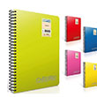 Chromo Spiralli Plastik Kapak A4 160 Yaprak Kareli Defter (1344) Gpta