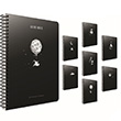 Gpta Astro Notes Spiralli Karton Kapak Defter A4 100 Yaprak izgili Defter