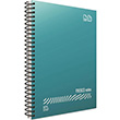 Gpta Fresco Spiralli Dz Plastik Defter A6 72 YP Kareli Defter